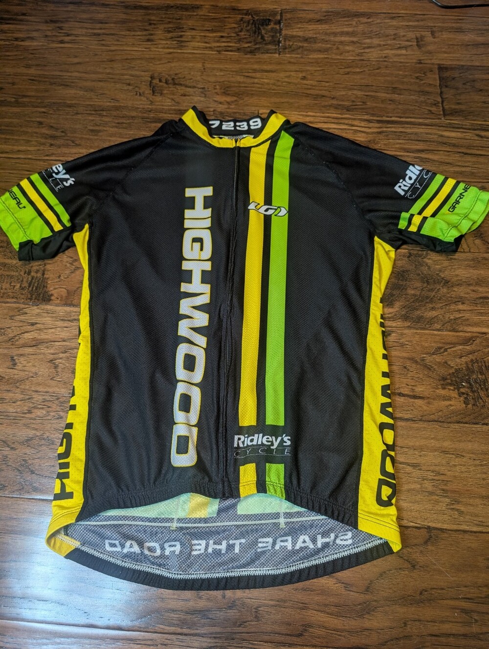 Highwood Cycling Club Jersey Size Large Louis Garneau
